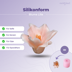 Silikonform 3D Blume 5