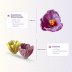 Silikonform 3D Blume 11