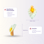 Silikonform 3D Blume 38