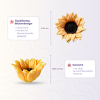 Silikonform 3D Blume 3m
