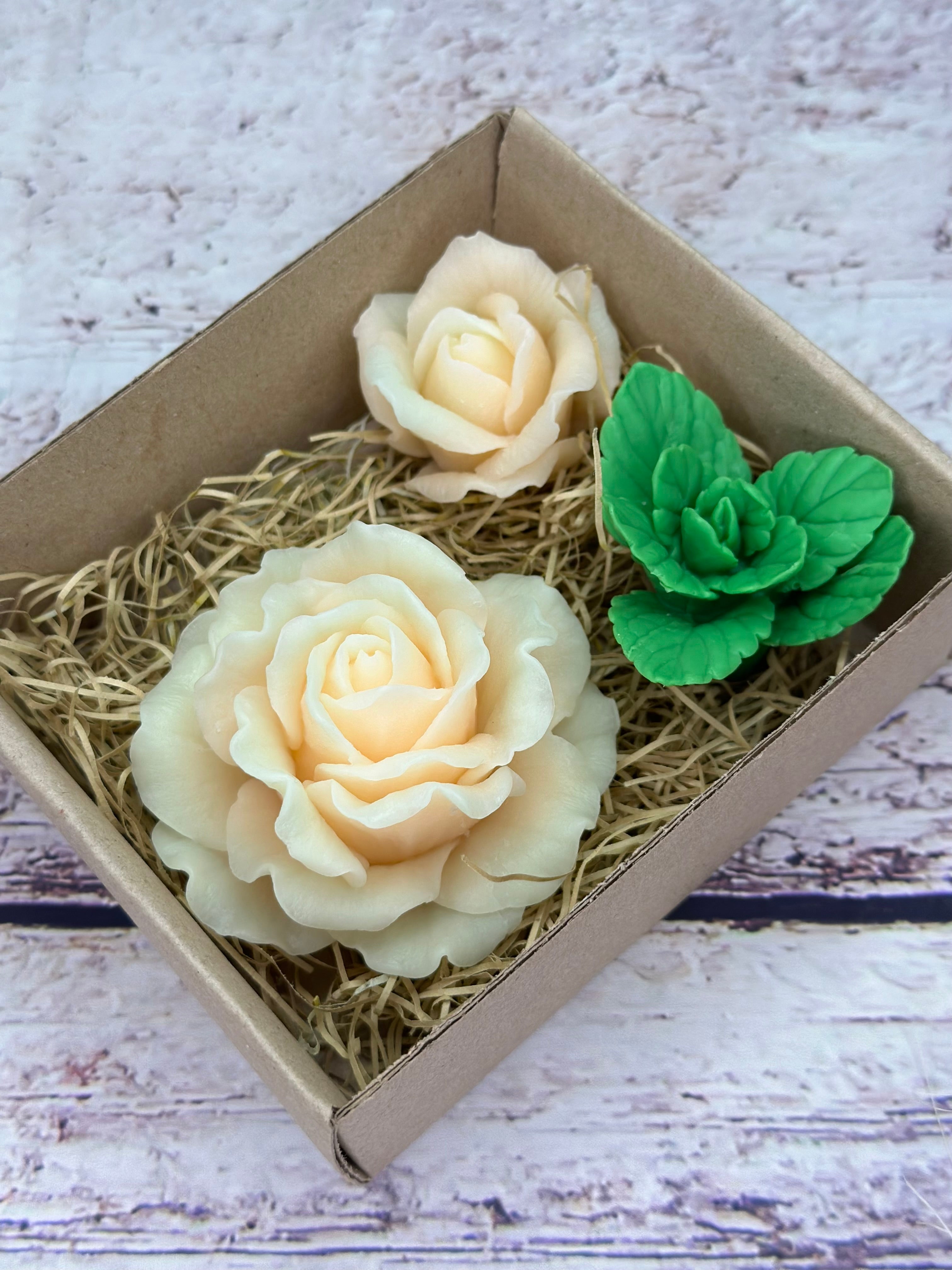 Silikonform 3D Rose 3