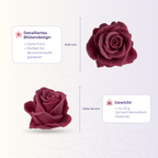 Silikonform 3D Rose 17