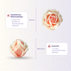 Silikonform 3D Rose 4