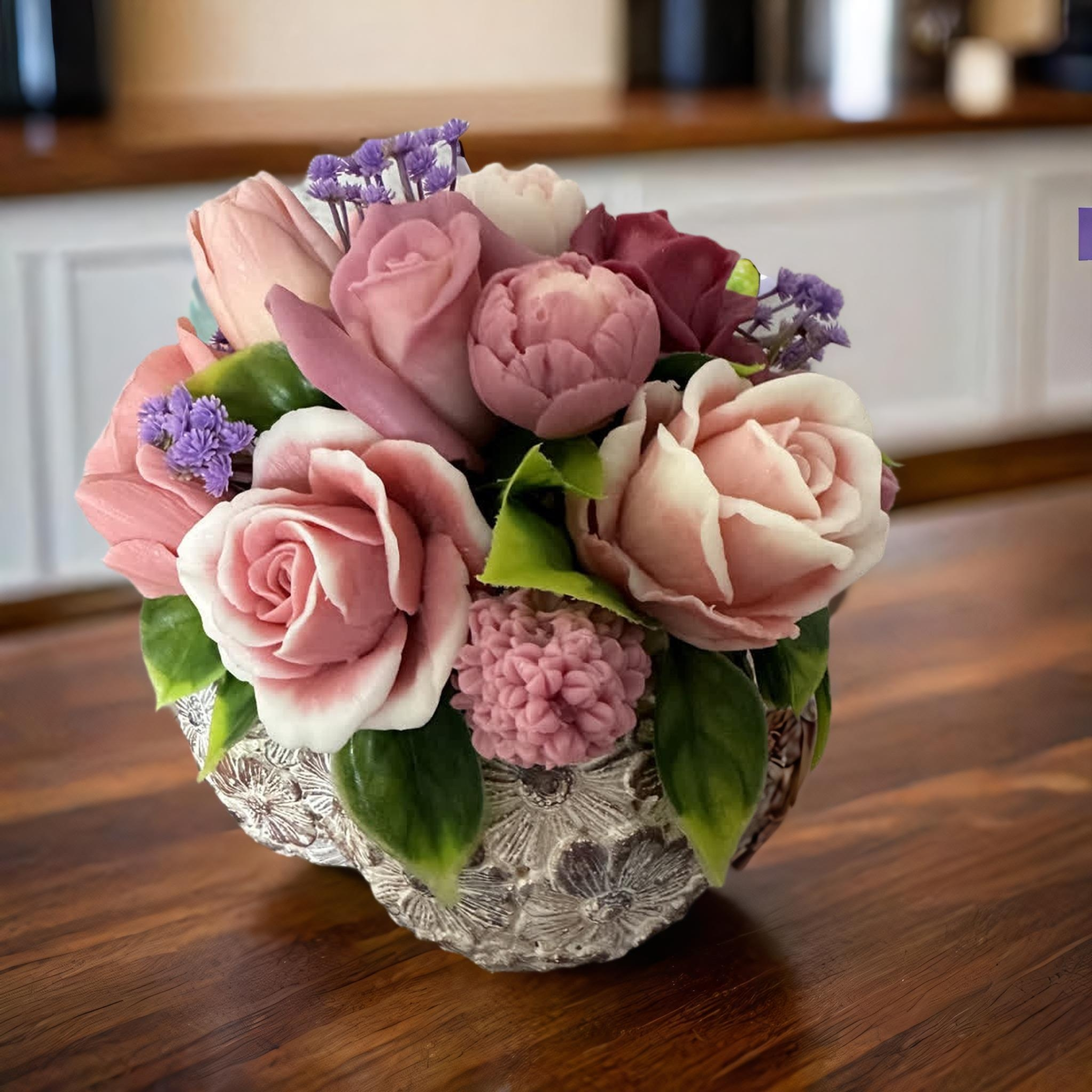 Silikonform 3D Rose 9