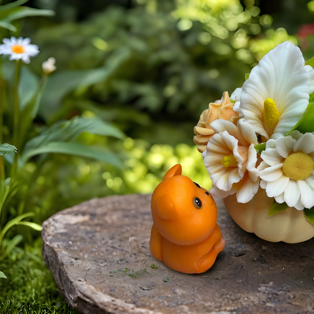 Silikonform 3D Blume 38