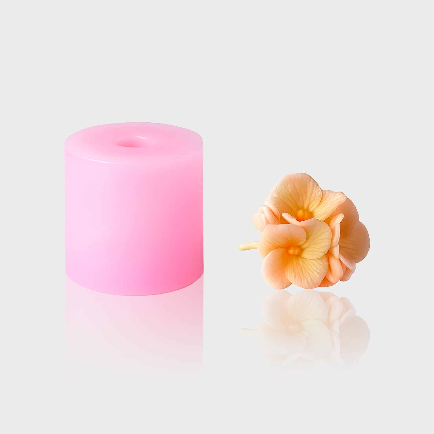 Silikonform 3D Blume 47