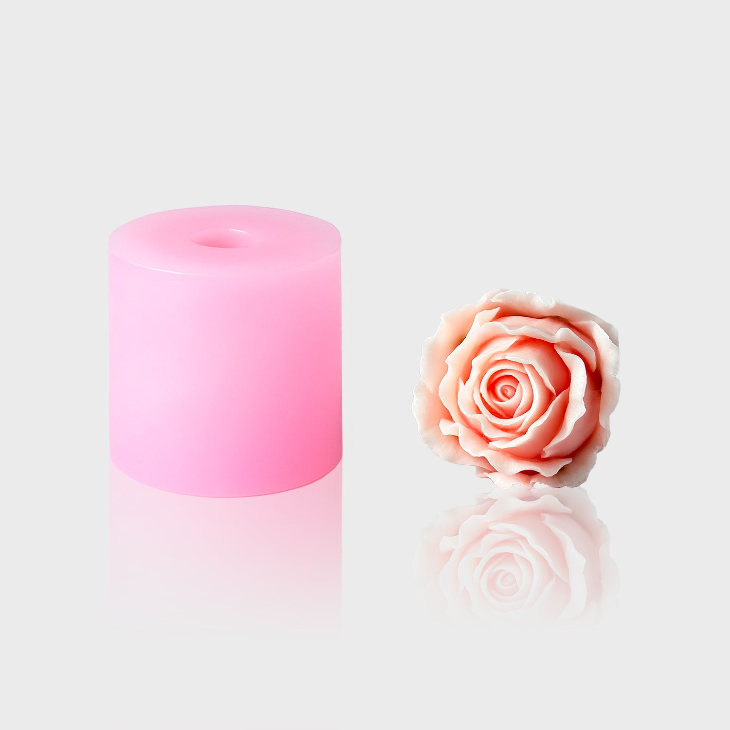 Silikonform 3D Rose 19