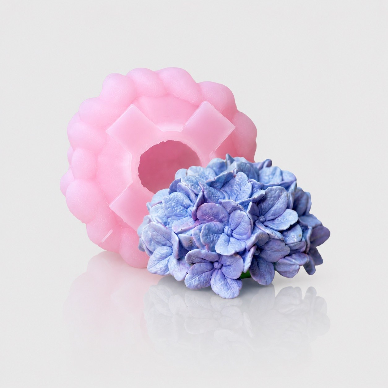 Silikonform 3D Blume 27 Hortensie