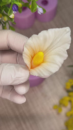 Silikonform 3D Blume 38