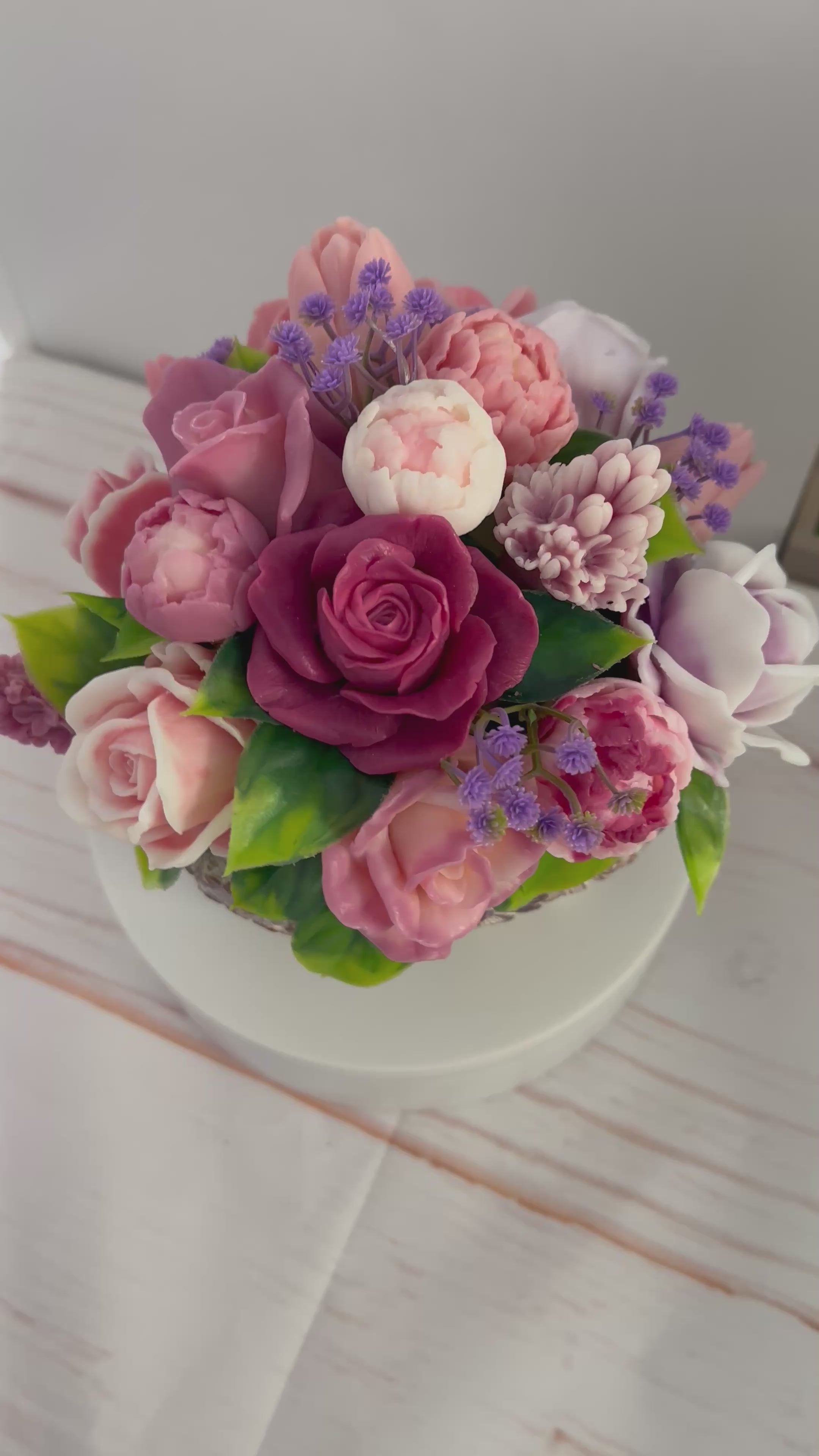 Silikonform 3D Rose 9